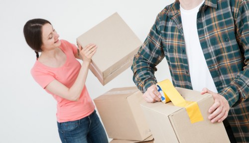 Well-packed belongings prepared for long-term storage in Haringey