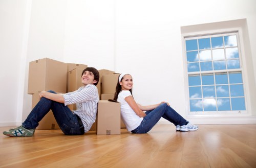 Local Haringey storage unit for household items during refurbishment