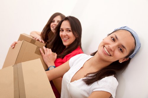 Moving day preparation for a Haringey property