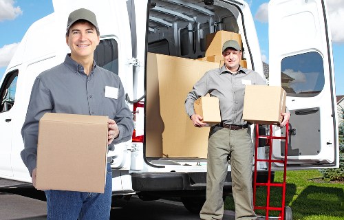 Household furniture stored safely during renovation