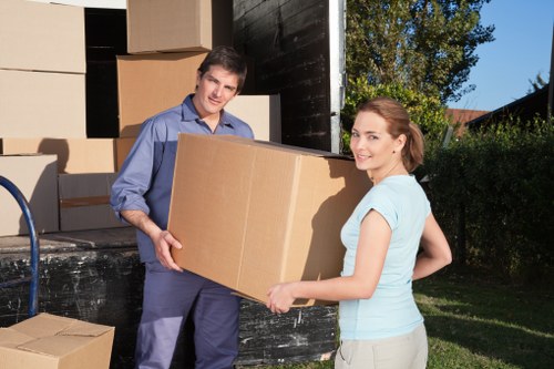 Person writing complaint details for a storage service issue