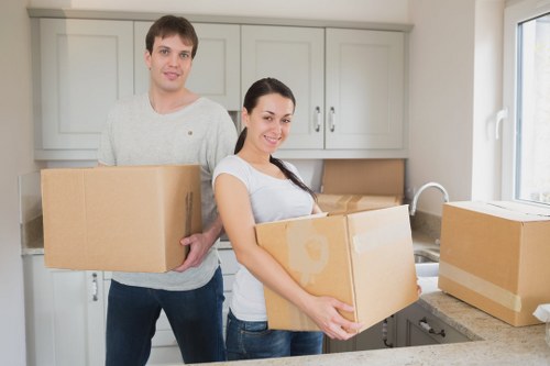 Secure storage unit collection process in Haringey